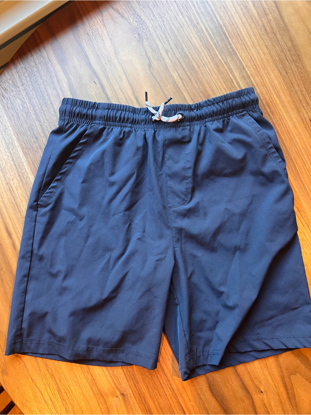 Tommy Bahama - YL Navy Blue Swim Trunks with Drawstring